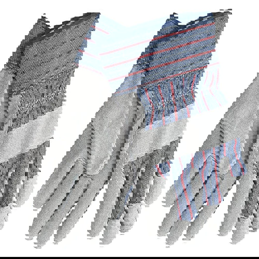 Gloves: Size L, Fleece-Lined, Cowhide